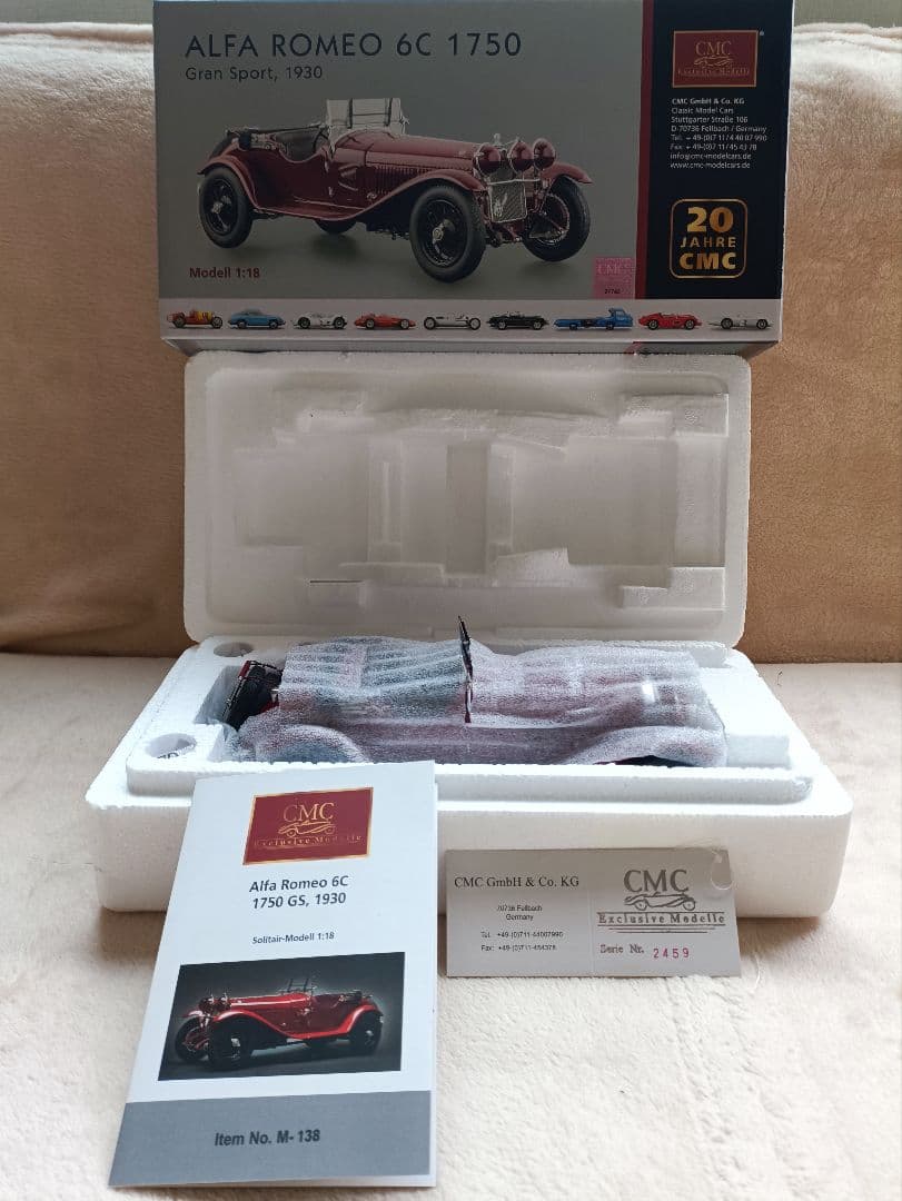 CMC Alfa Romeo 6C 1750 1930 ダートスポーツ