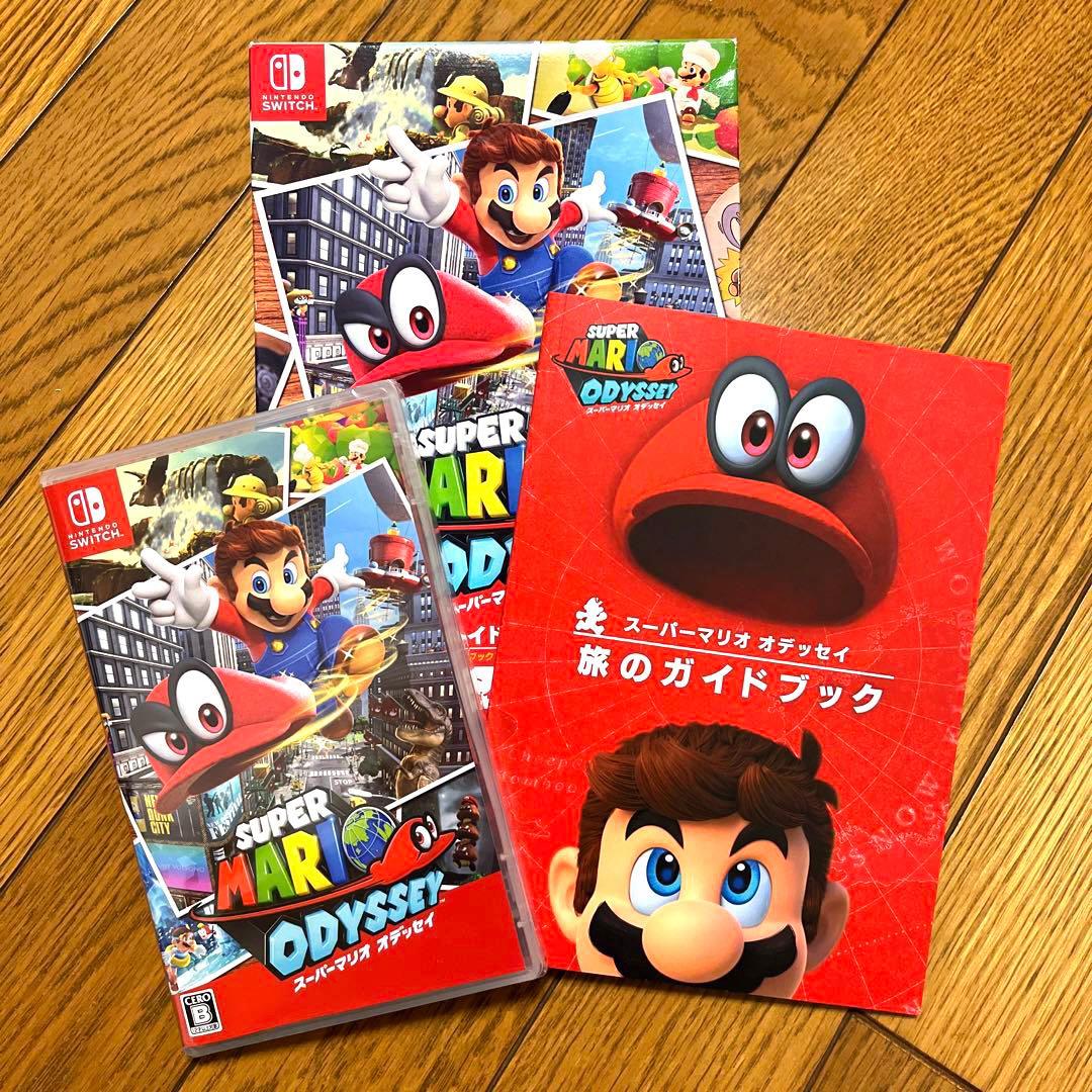 【新品！】スーパーマリオ　オデッセイ　旅のガイドブック付き