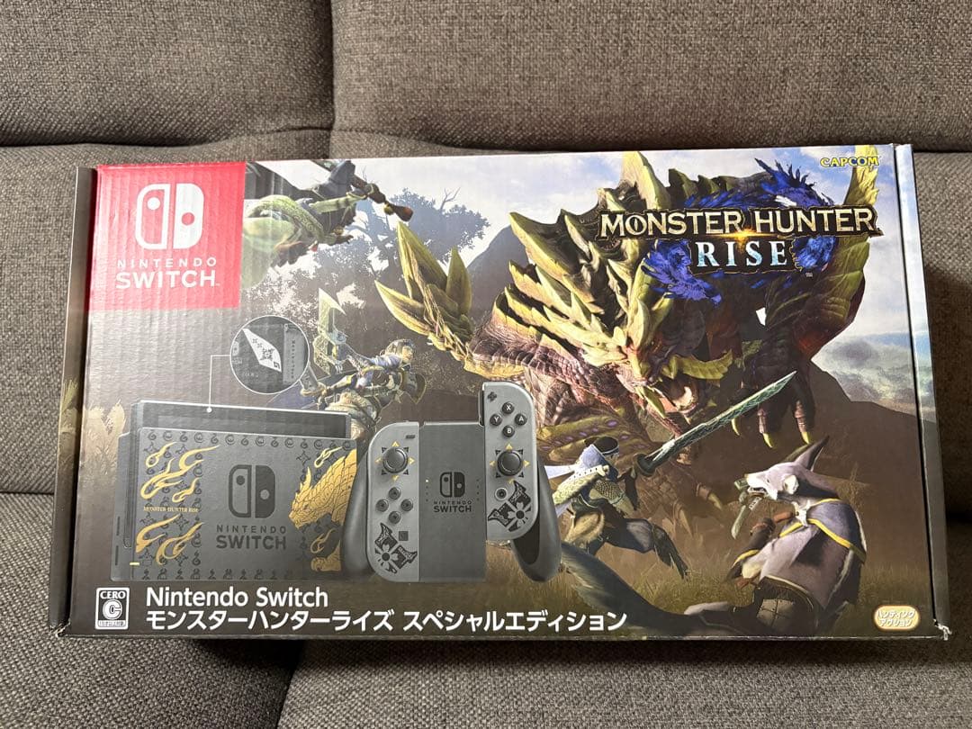 本体以外未使用　Switch モンスターハンターライズ スペシャルエディション