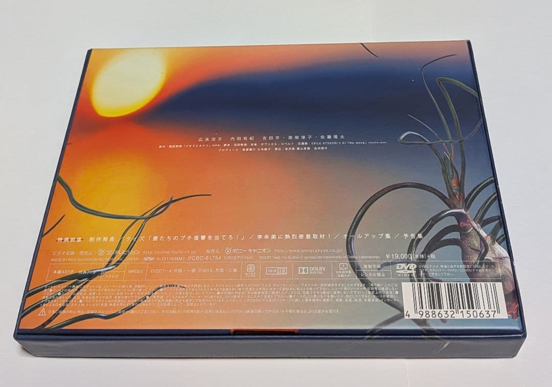 ナオミとカナコ DVD-BOX広末涼子 内田有紀 吉田羊 高畑淳子 佐藤隆太レア