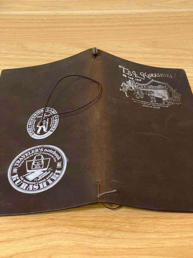 トラベラーズノートTSL倉敷カスタマイズ　レギュラーサイズ　ブラウン　2026