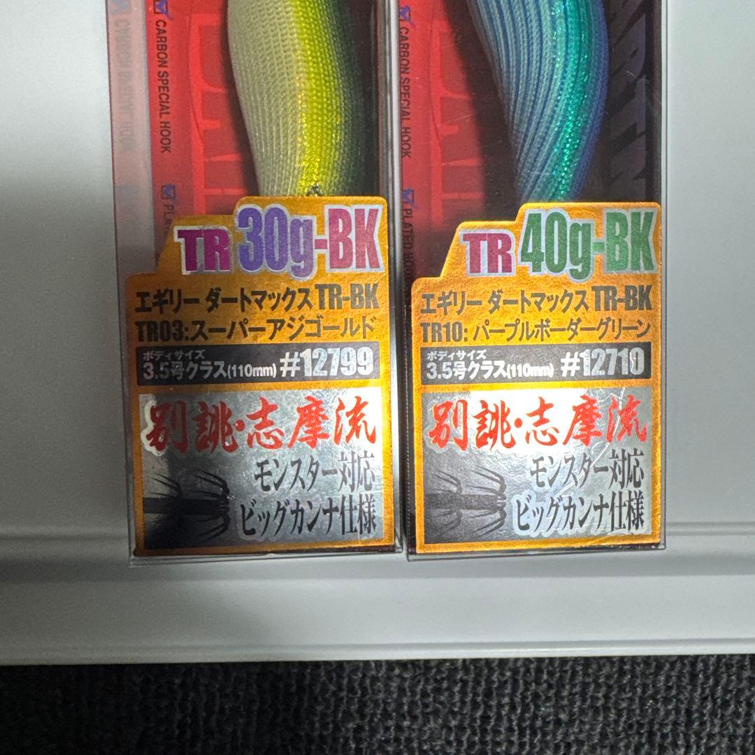 TIP RUNNER &DARTMAX TR30g・40g