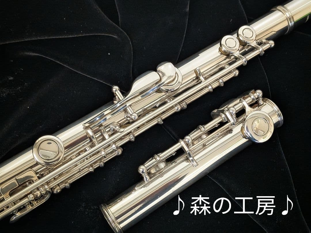 中古フルート専門店‼️部活応援‼️頭部管銀製 ヤマハフルートYFL311 Eメカ