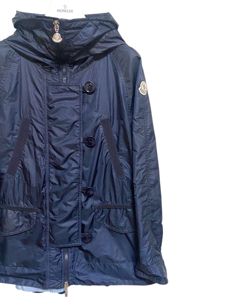 値下げ＊MONCLER モンクレール＊LEFOL スプリングコート 背面プリーツ