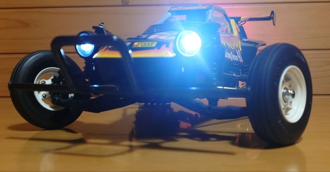 RCホーネットEVO.(LEDライト付)タミヤ＆プロポ＆バッテリー充電器完成品