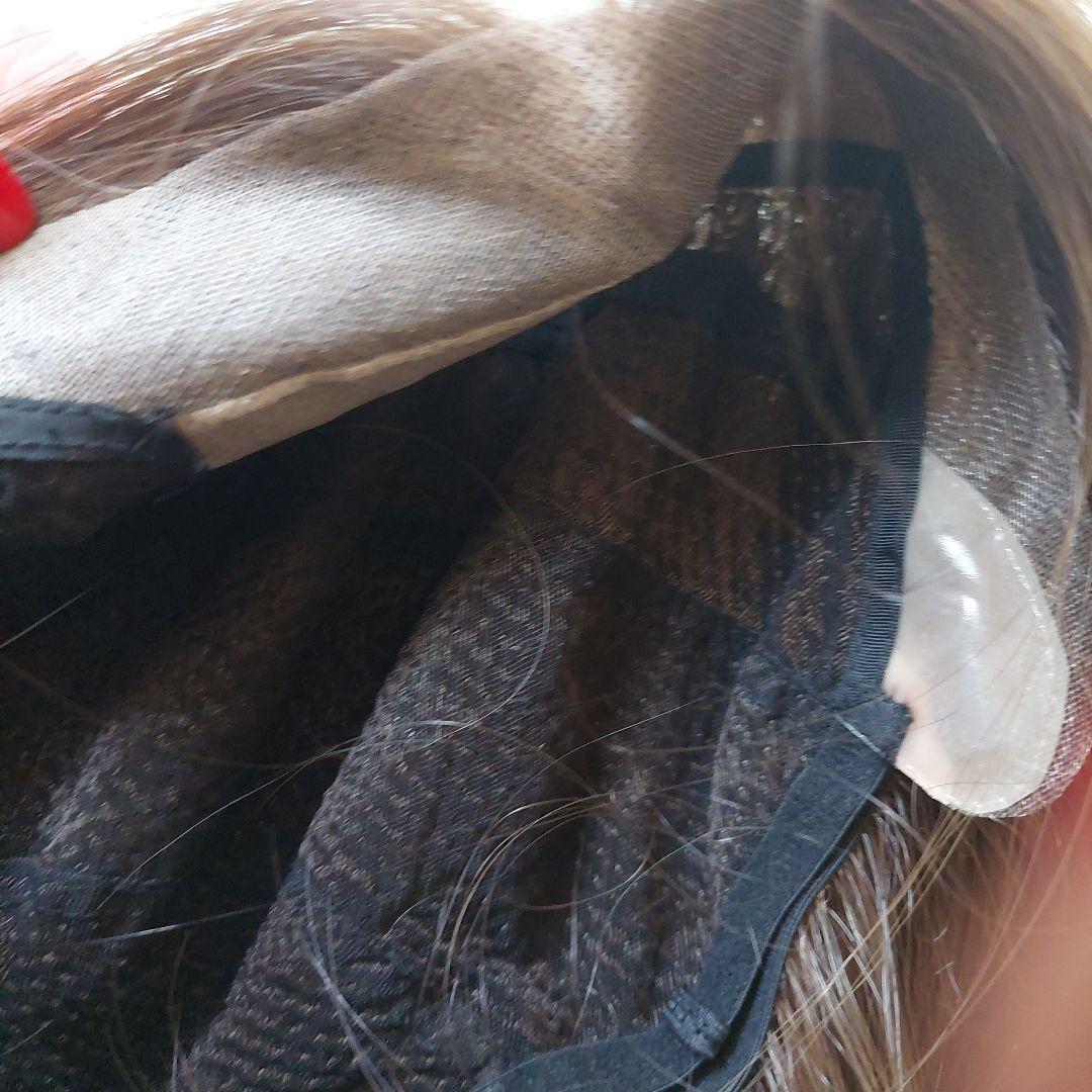 LINEASTORIA ブラウン ミディアムウィッグ、mywigミディアム　２点