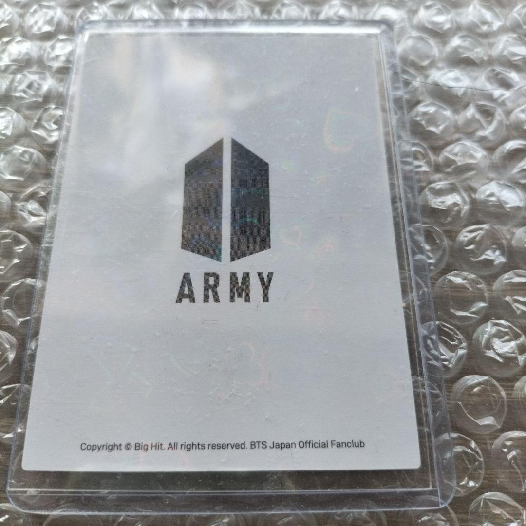 BTS ユンギ FC トレカ