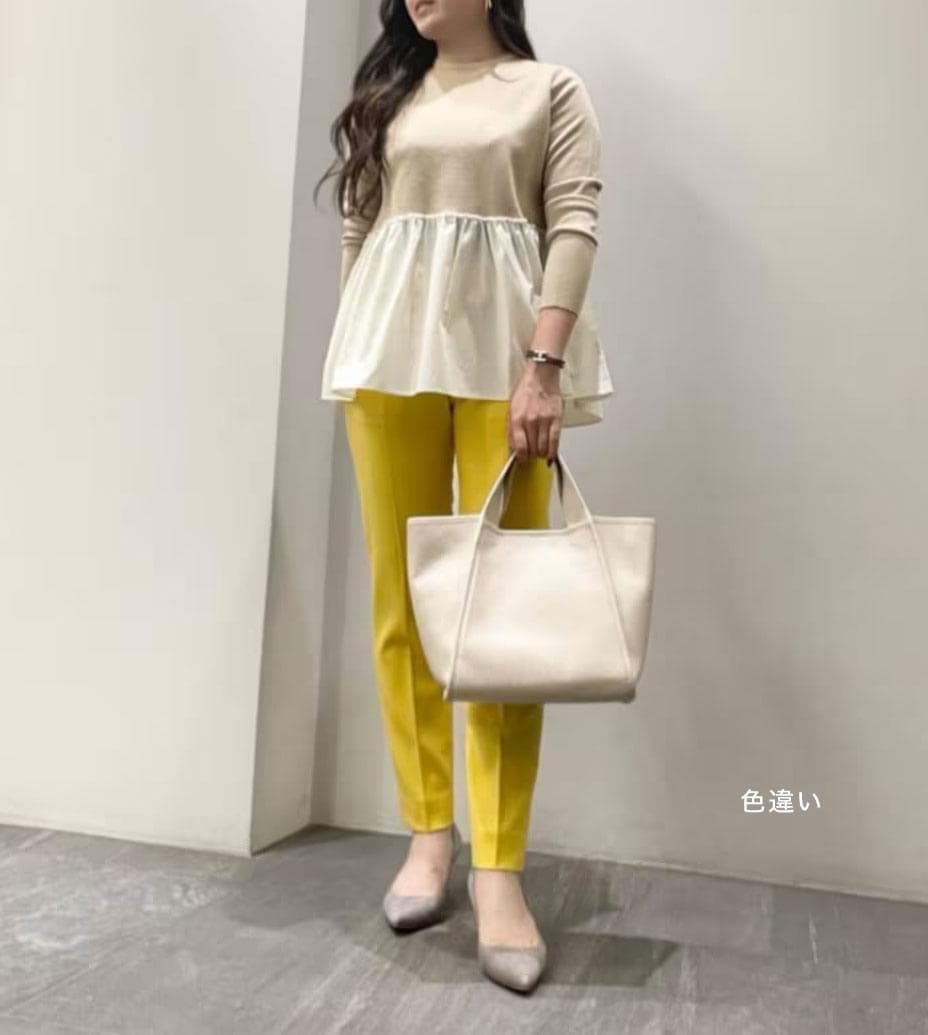 ユナイテッドアローズ TOKYO 1,8万円 ブルーのスリムパンツ Y156