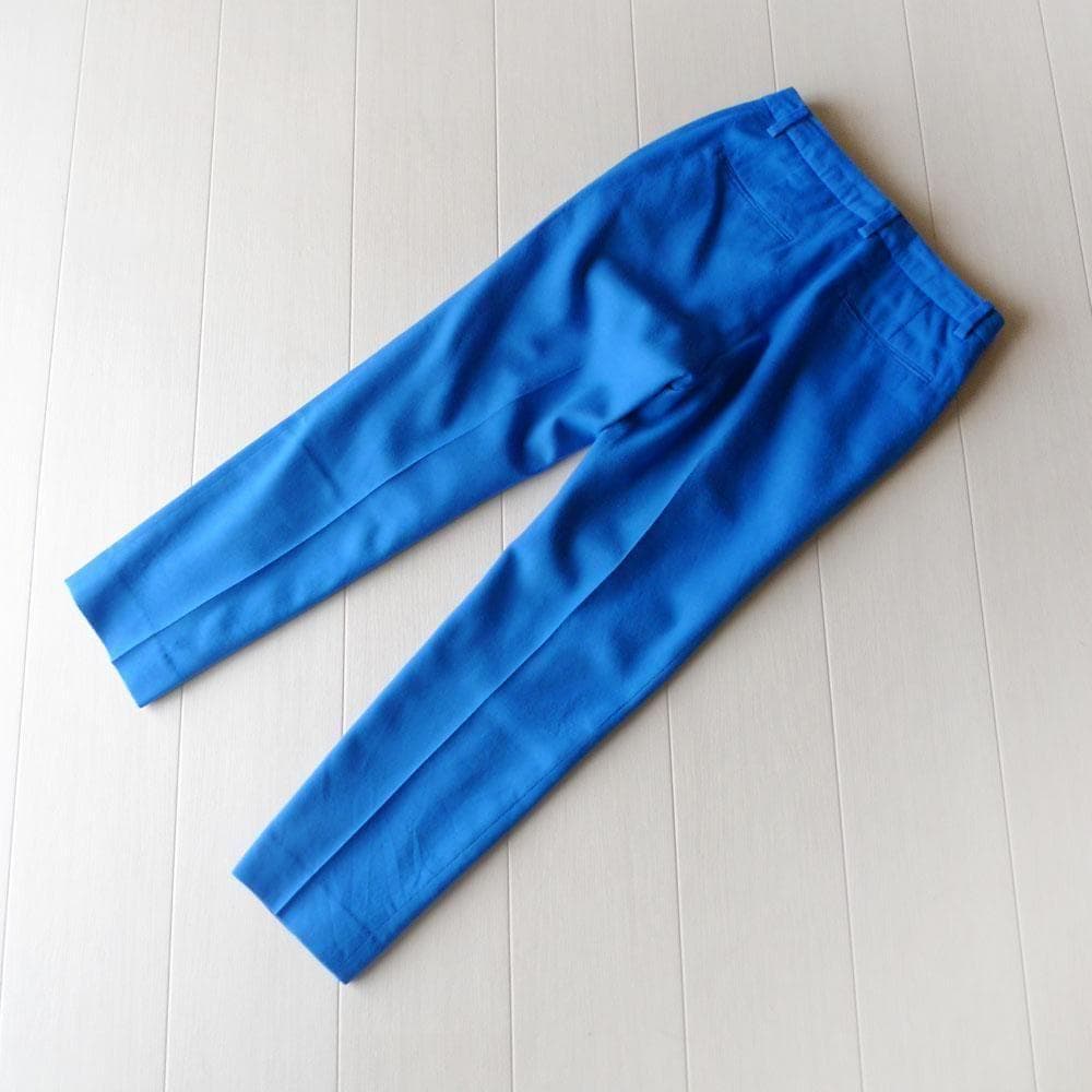 ユナイテッドアローズ TOKYO 1,8万円 ブルーのスリムパンツ Y156