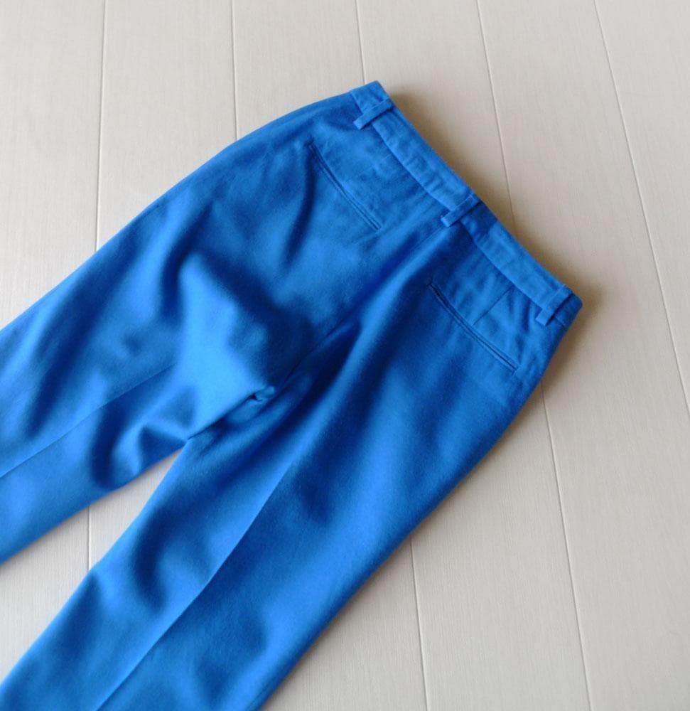 ユナイテッドアローズ TOKYO 1,8万円 ブルーのスリムパンツ Y156