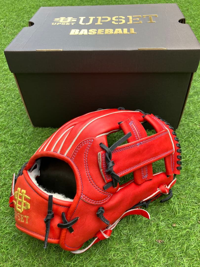 新品　アップセット　硬式　内野手　グローブ　日本製　誠グローブ