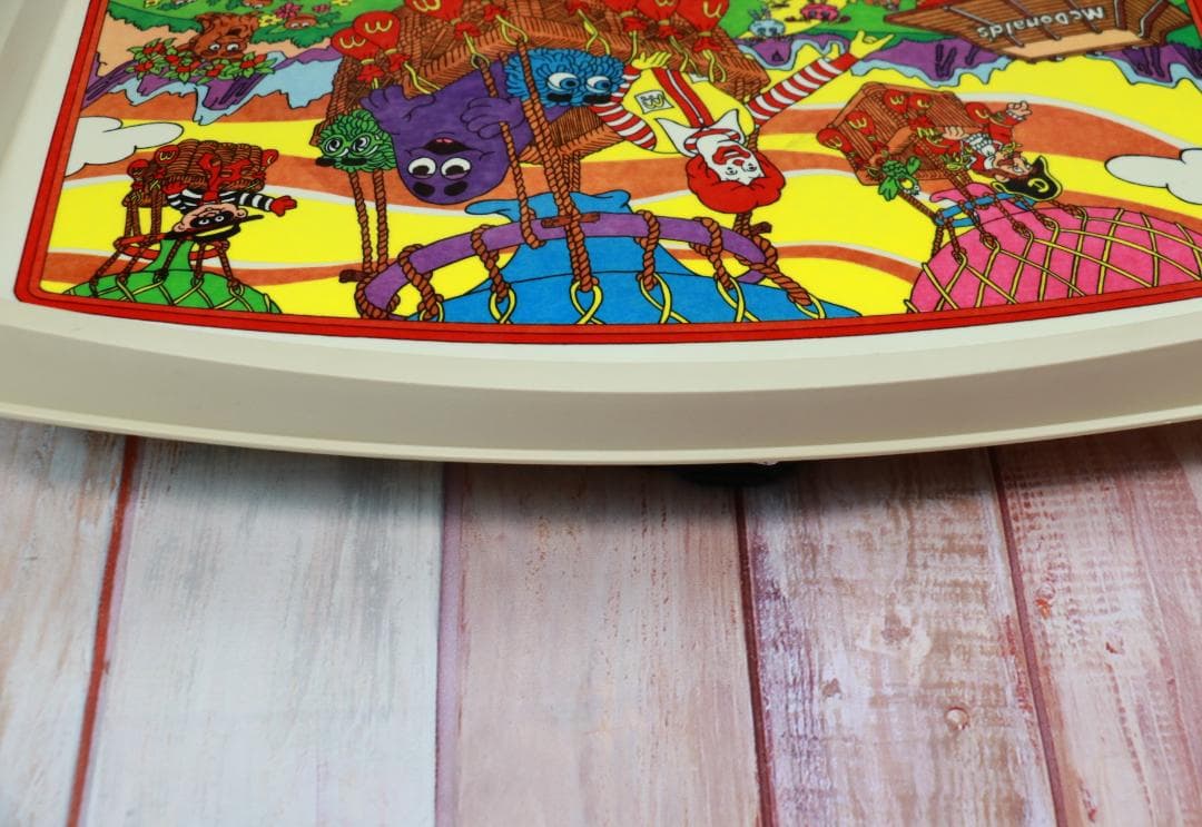 【ヴィンテージ 】美品 1986年マクドナルドハイチェアトレイ　レア！