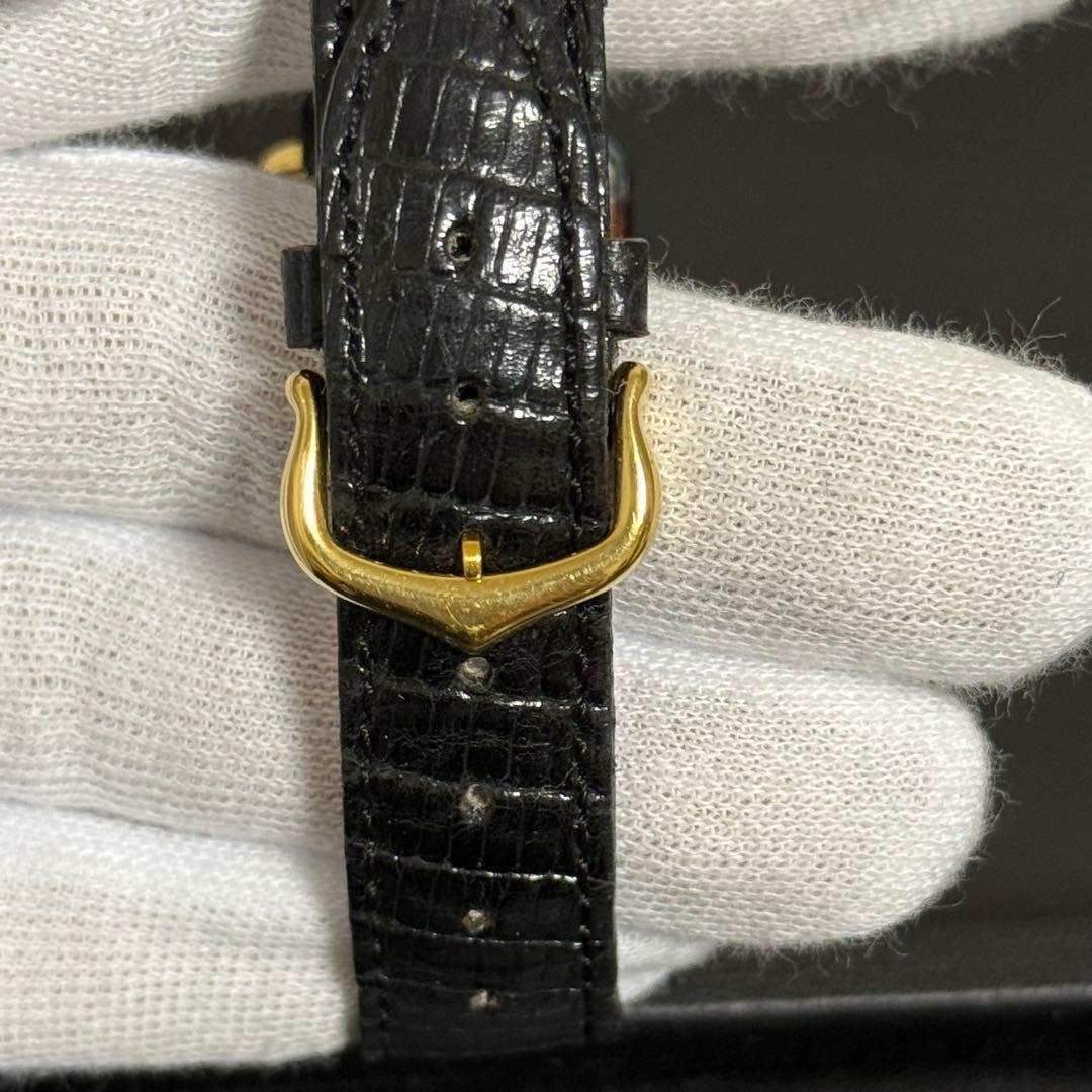 カルティエ Cartier マストタンク 黒文字盤 腕時計