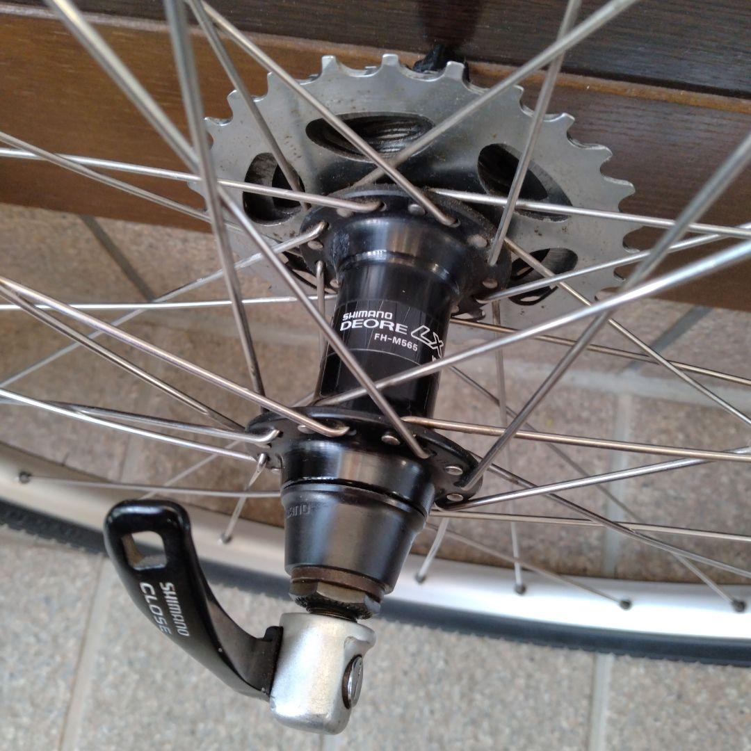 新家工業のマディフォックスマウンテンバイクの部品、