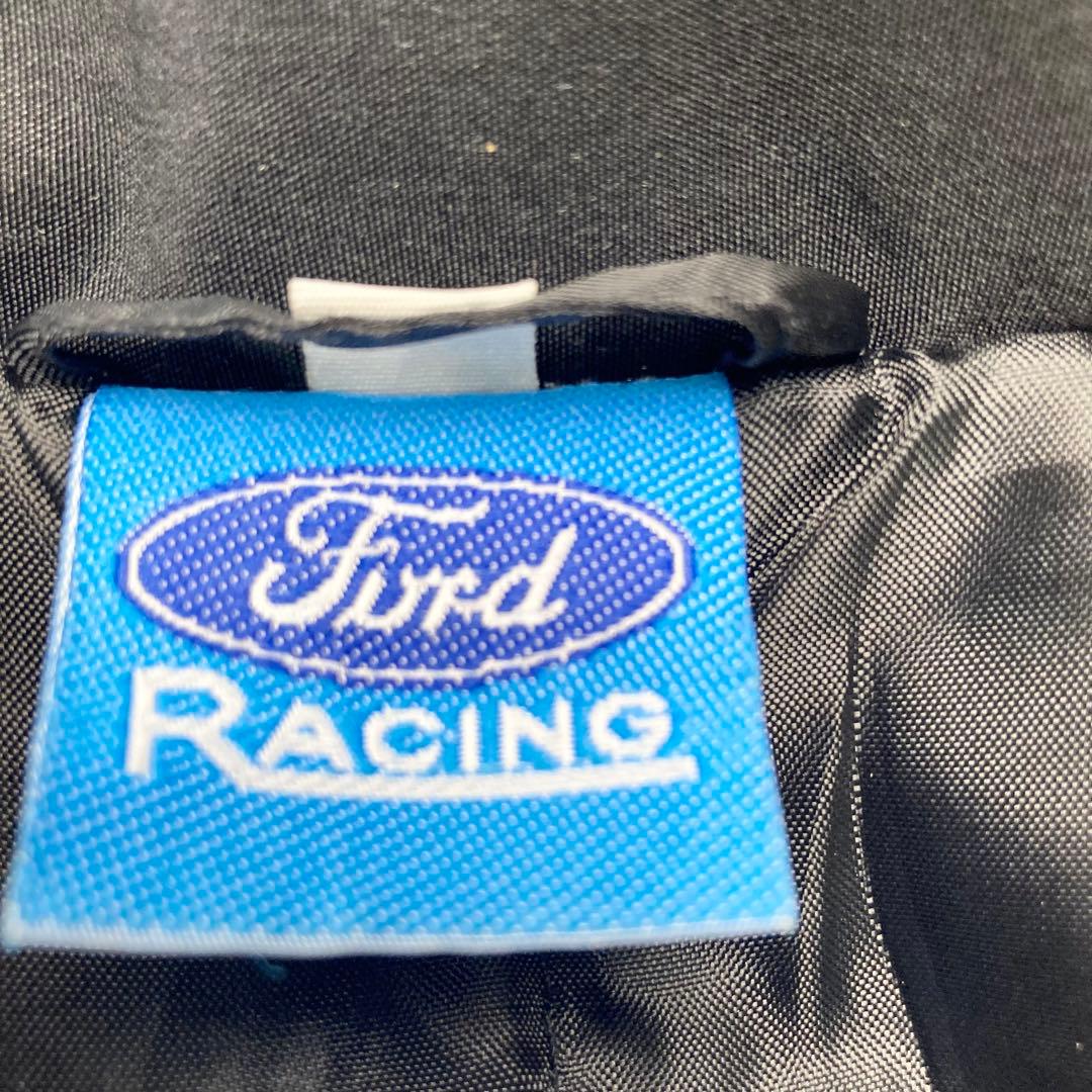 【希少】Ford RACING 企業ロゴ 刺繍 レーシングジャケット XL