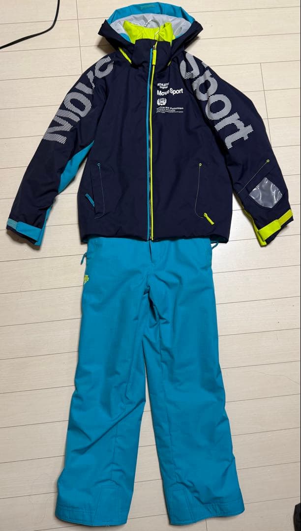 【羽空】DESCENTE Move Sport 子ども用スキーウェアセット