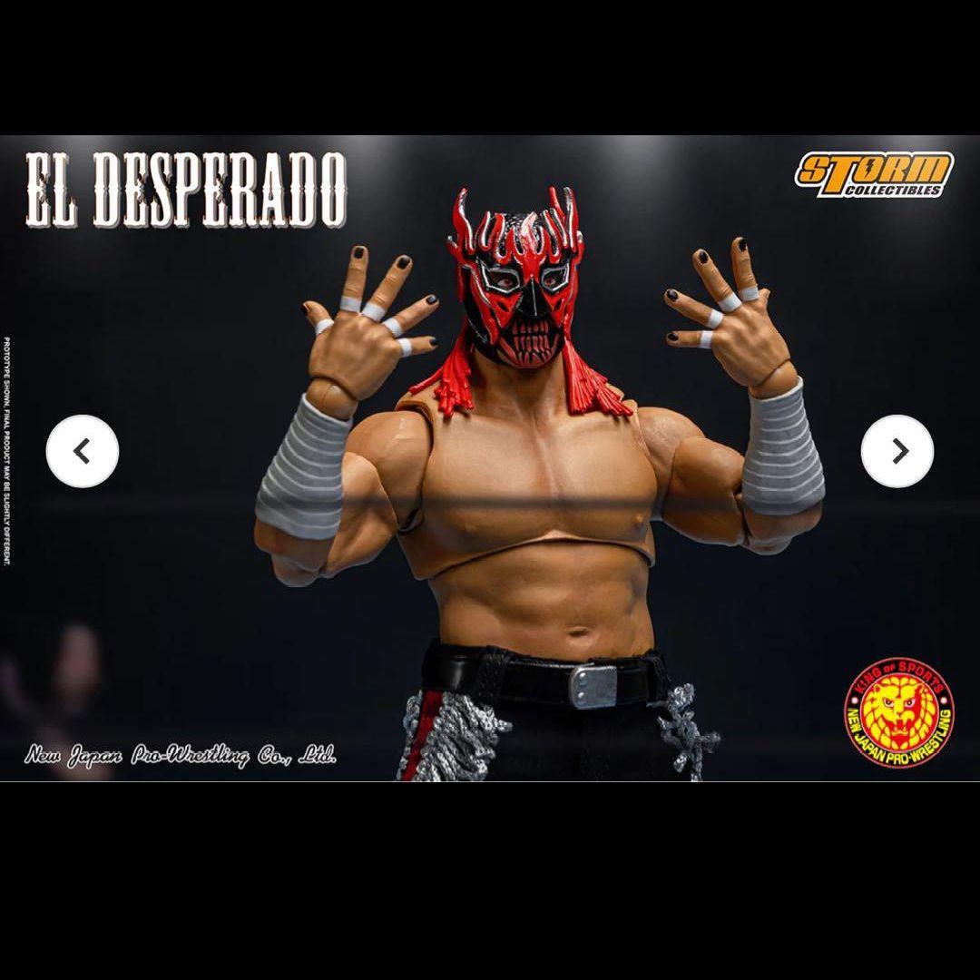 新品未開封　アクションフィギュア エル・デスペラード ブラック×レッドver.