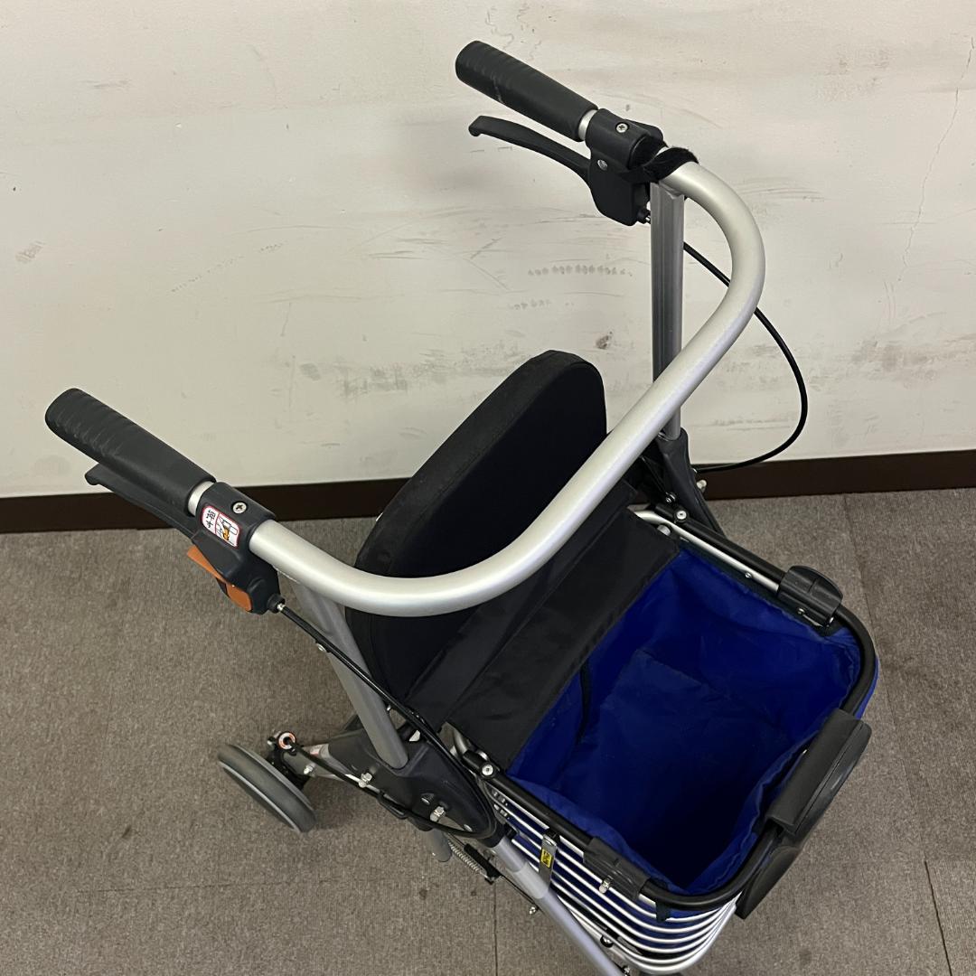 68 WAW07 TacaoF シルバーカー 折りたたみ 歩行車 ワゴンタイプ