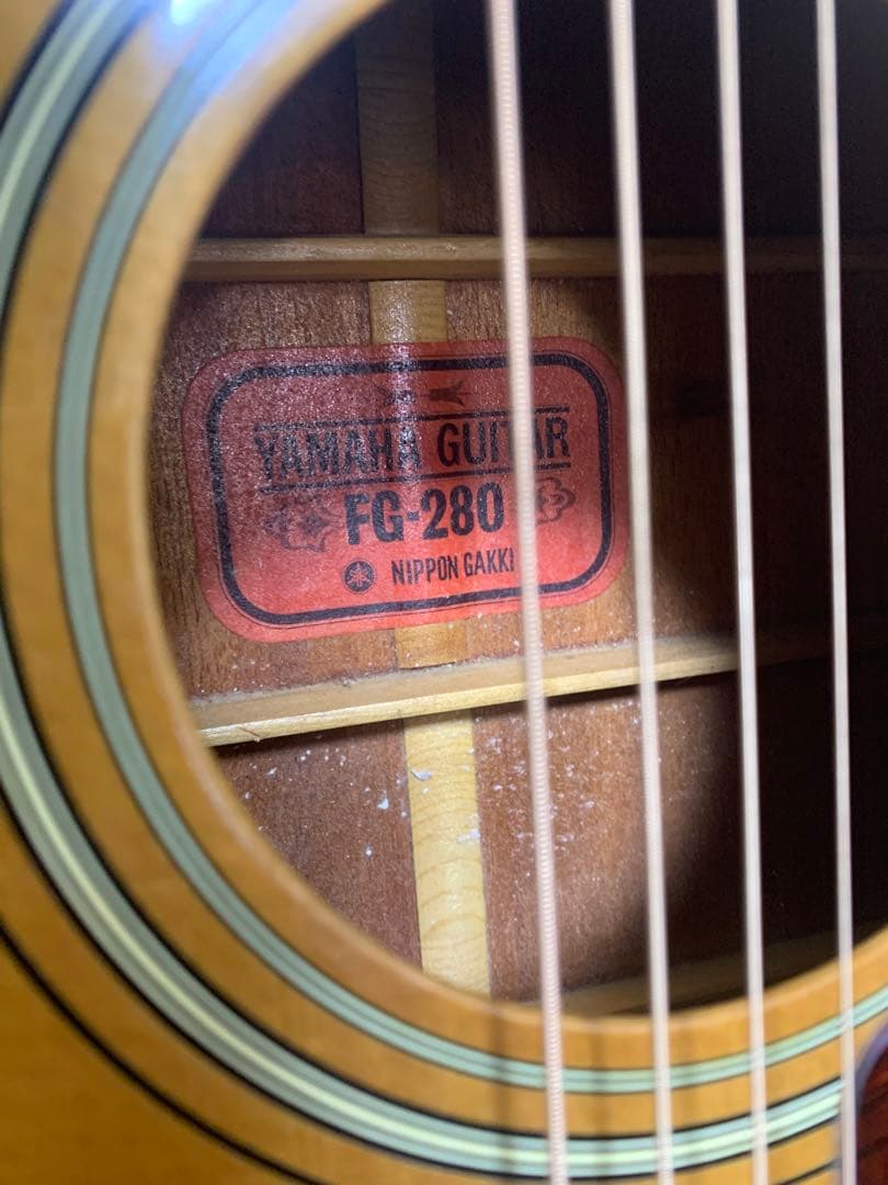 Yamaha FG-280 赤ラベル　アコースティックギター