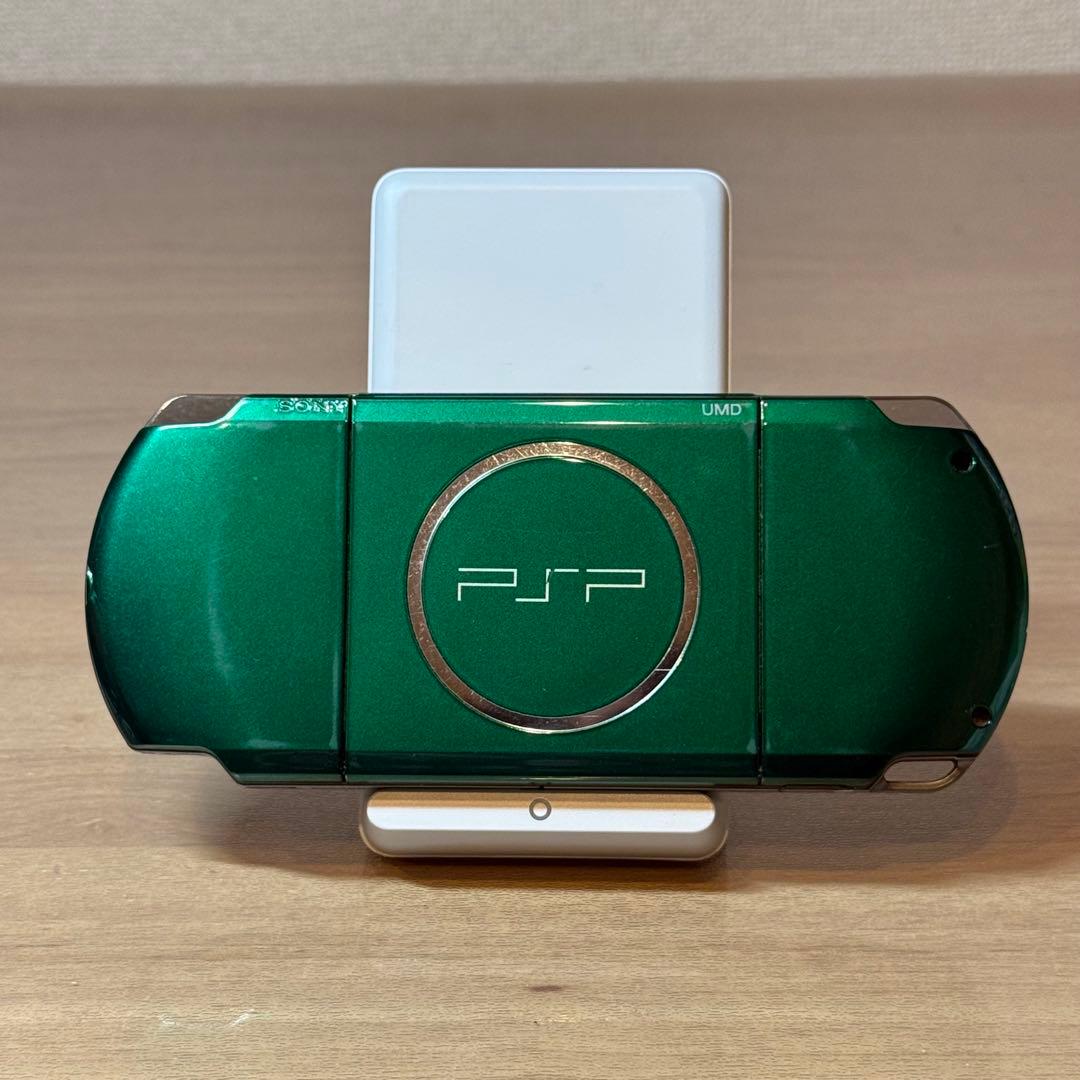 4-466 PSP-3000 スプリティッド グリーン