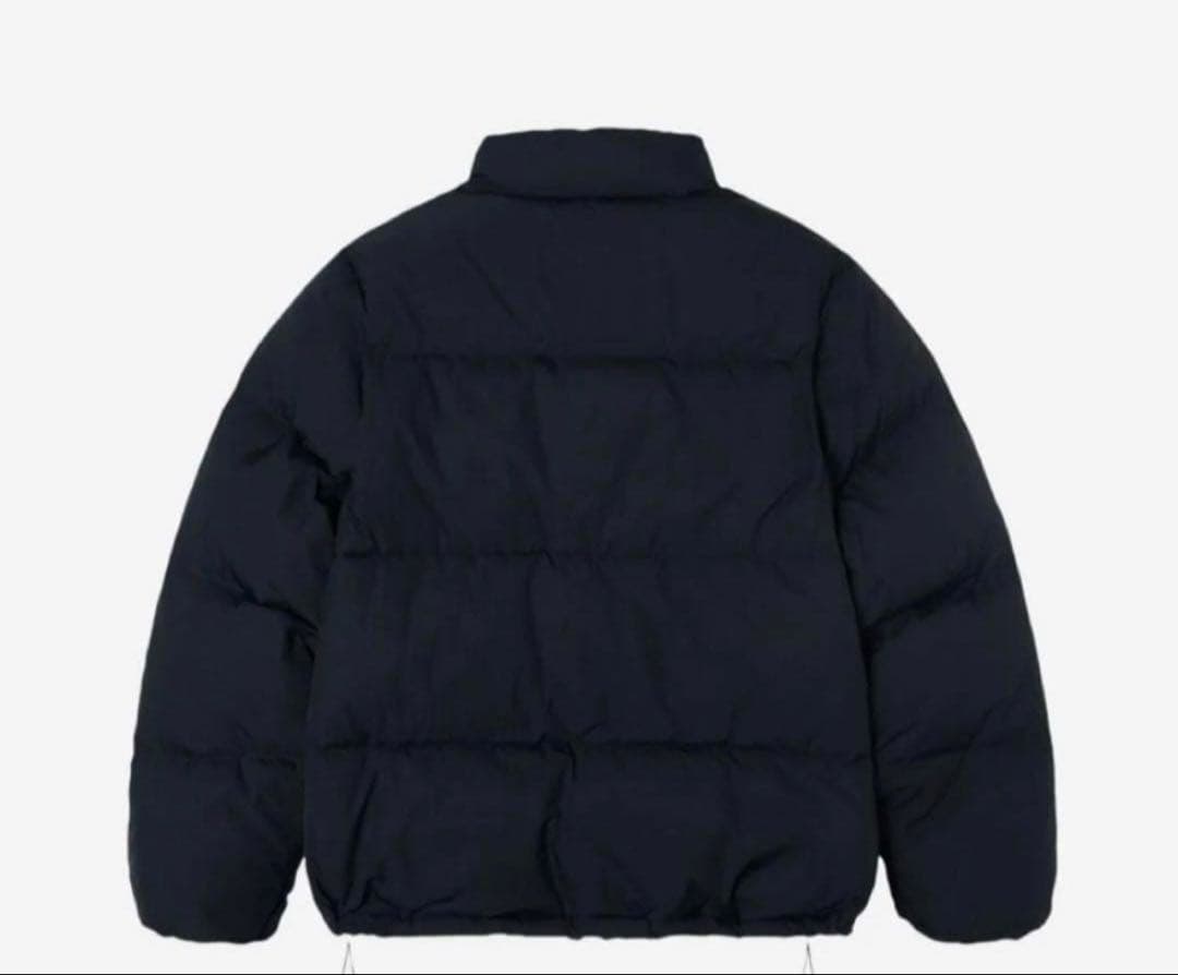 【希少サイズ】STUSSY down puffer nylon black s