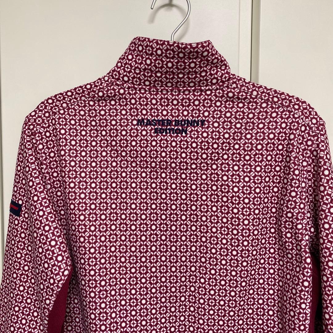 美品★マスターバニー ジップアップ ジャケット 裏起毛 メンズ M 総柄 メンズ