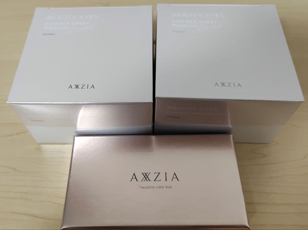 AXXZIA BEAUTY EYES ESSENCE SHEET 60枚入り2箱