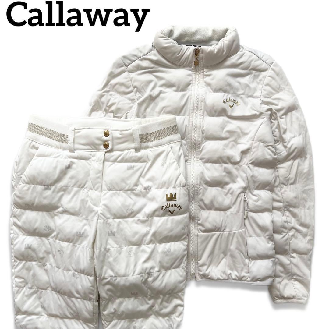 Callaway キャロウェイ　セットアップ　ダウンジャケット　パンツ　中綿入り