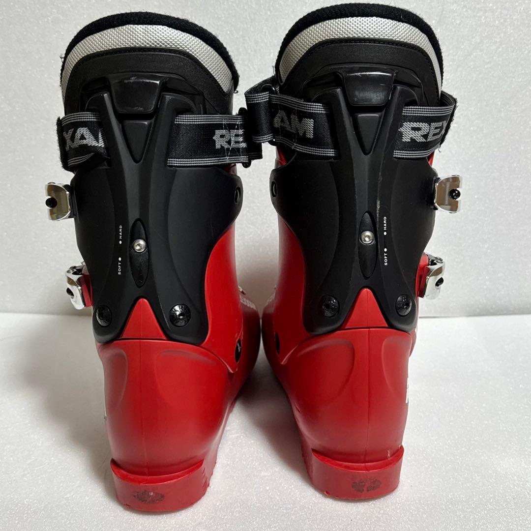 26CMRexxamレグザムZ95スキーブーツ赤色レッド格安299mm初心者激安