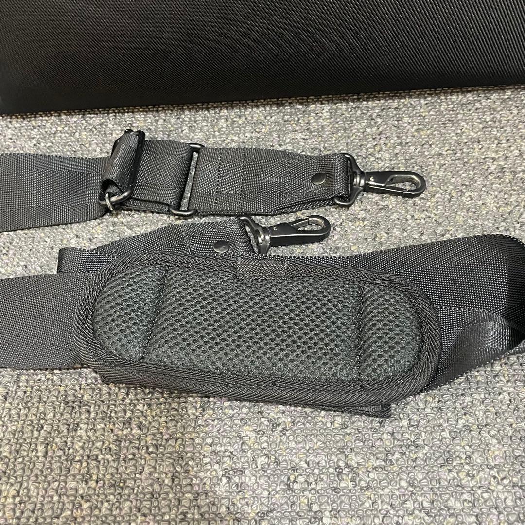 美品✨ ポーター テンション 2層式 2way 黒 ビジネスバッグ　自立