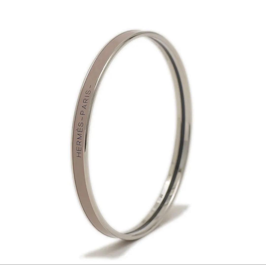 【最終値下げ】HERMES ブレスレット ユニ マロングラッセ(シルバー)