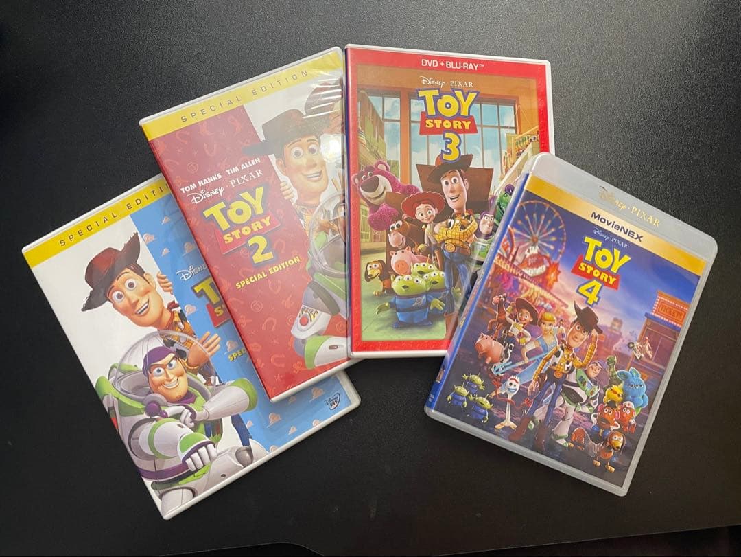 トイストーリー　DVDセット　全4エピソード
