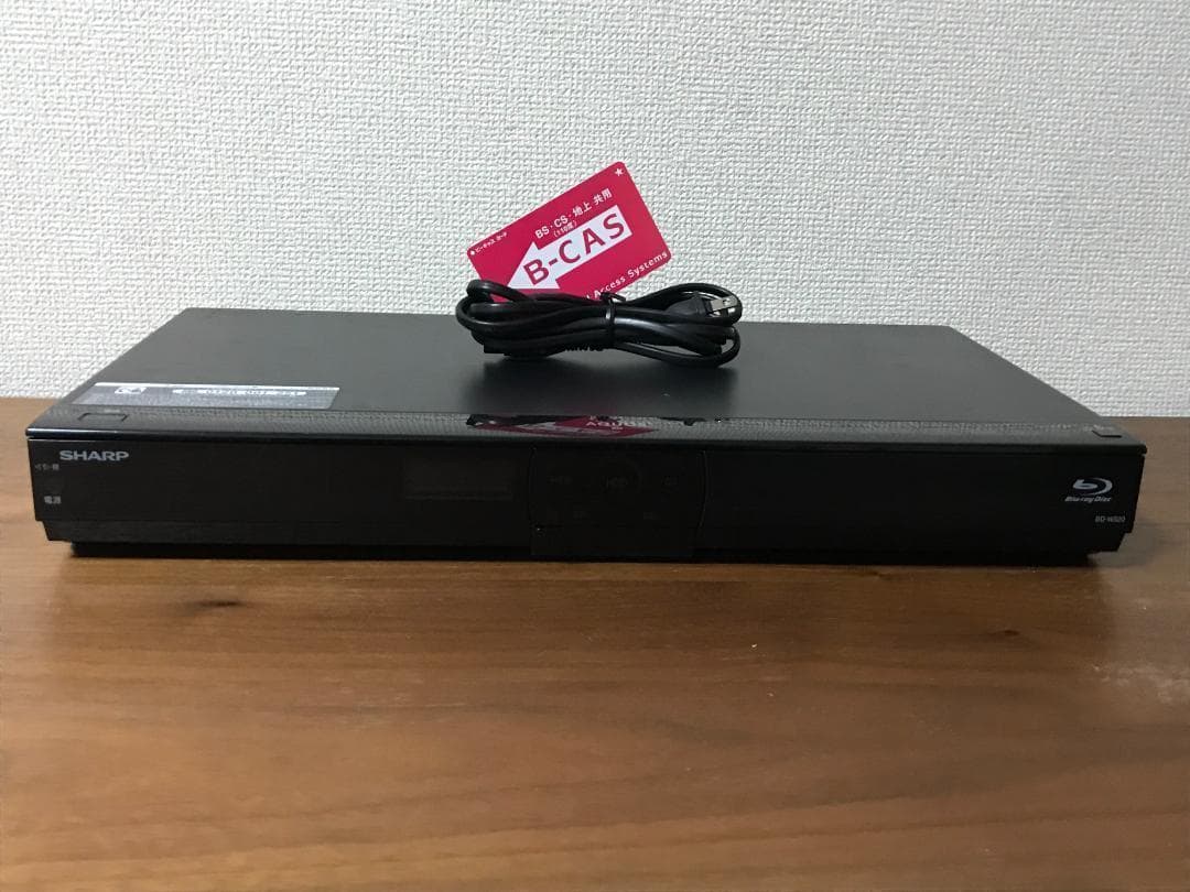 シャープ ブルーレイレコーダー 「BD-W520」 動作品①