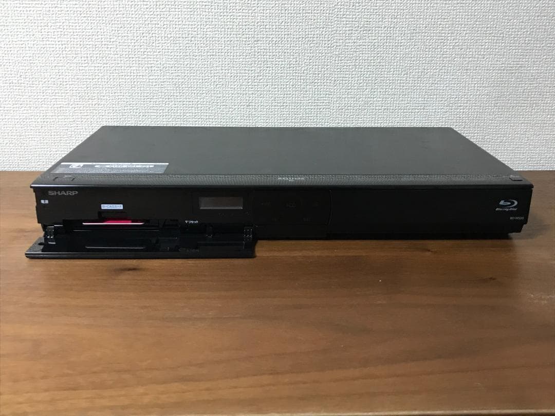 シャープ ブルーレイレコーダー 「BD-W520」 動作品①