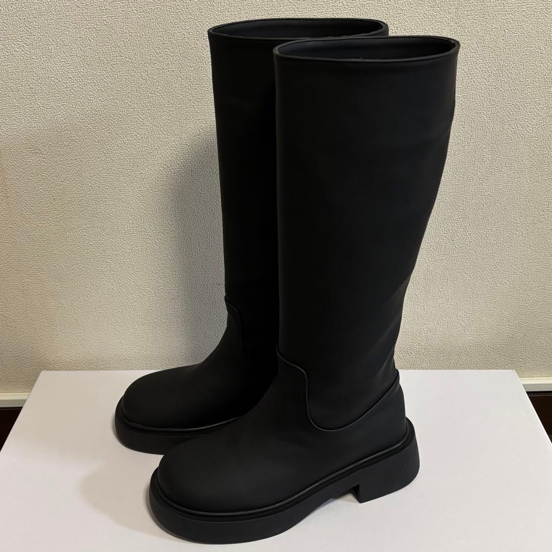 靴 TODAYFUL Platform Long Boots 36