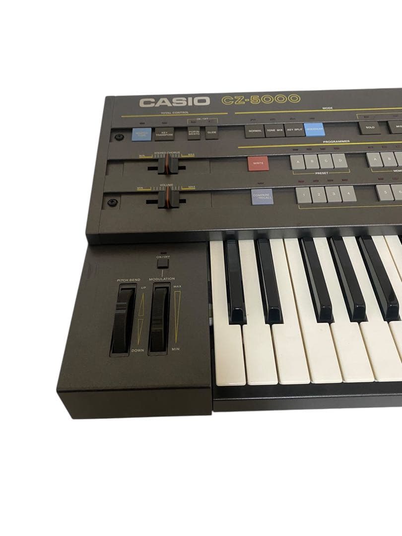 【希少】CASIOシンセサイザー　CZ-5000 、ケース付き【レア】
