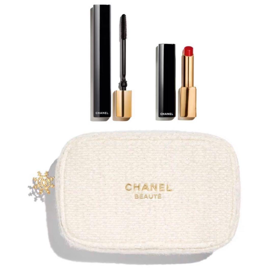 【限定品】シャネル アイ&リップデュオセット　クリスマスコフレ　完売品　ホリデー