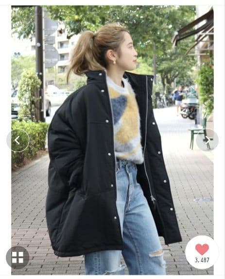 Ungrid　モンスターパーカー　ブラック