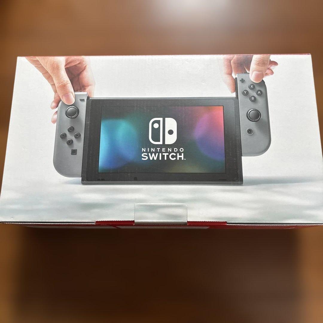 Nintendo Switch 本体 グレー Joy-Con付き【新品未使用】