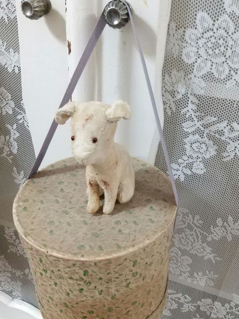 ♡作家ぬいぐるみ作家わんこ犬アーティストベア野ばら社アンティークベア作家ベア花冠