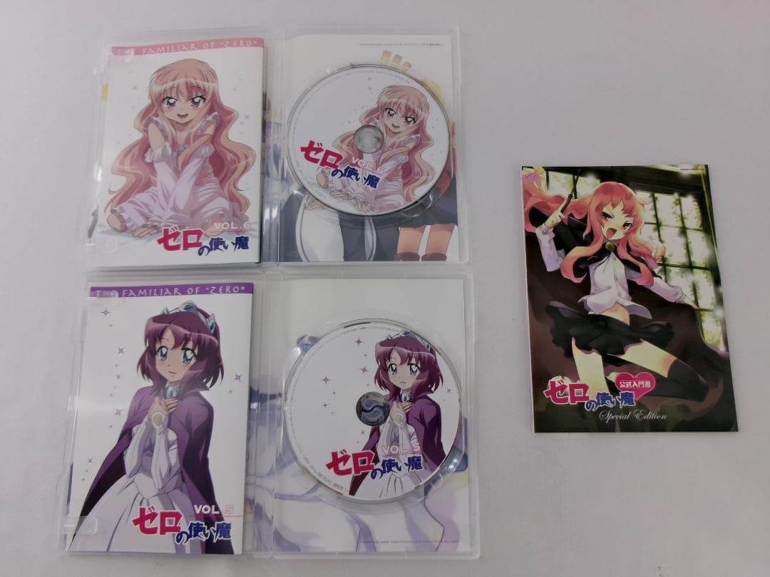 05▢ゼロの使い魔 DVD 1期＋2期＋3期セット BOX付き NS0714-4