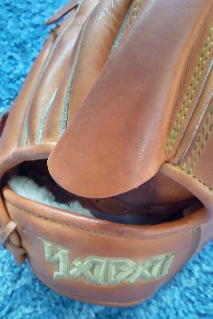 yabai ヤバイ 硬式グローブ 投手 オレンジ 即戦力 ピッチャー