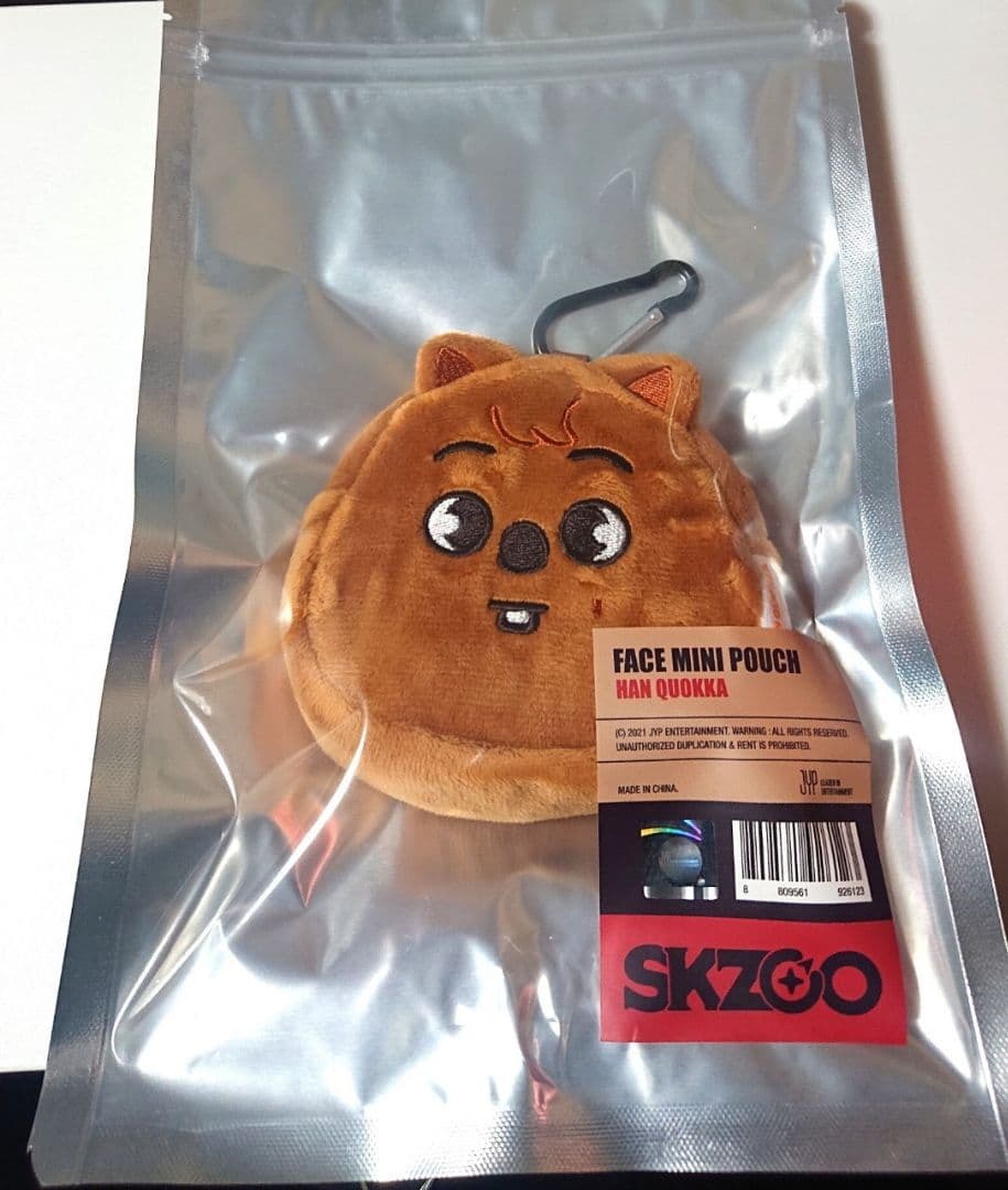 straykids skzoo ハン HANQUOKKA フェイスミニポーチ