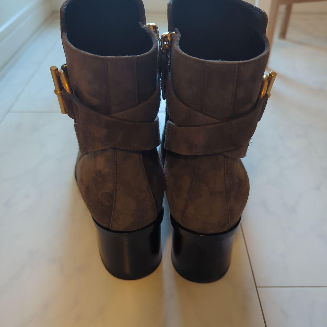 最終価格！極美品【HERMES】エルメス ショートブーツ ジル60ダークブラウン