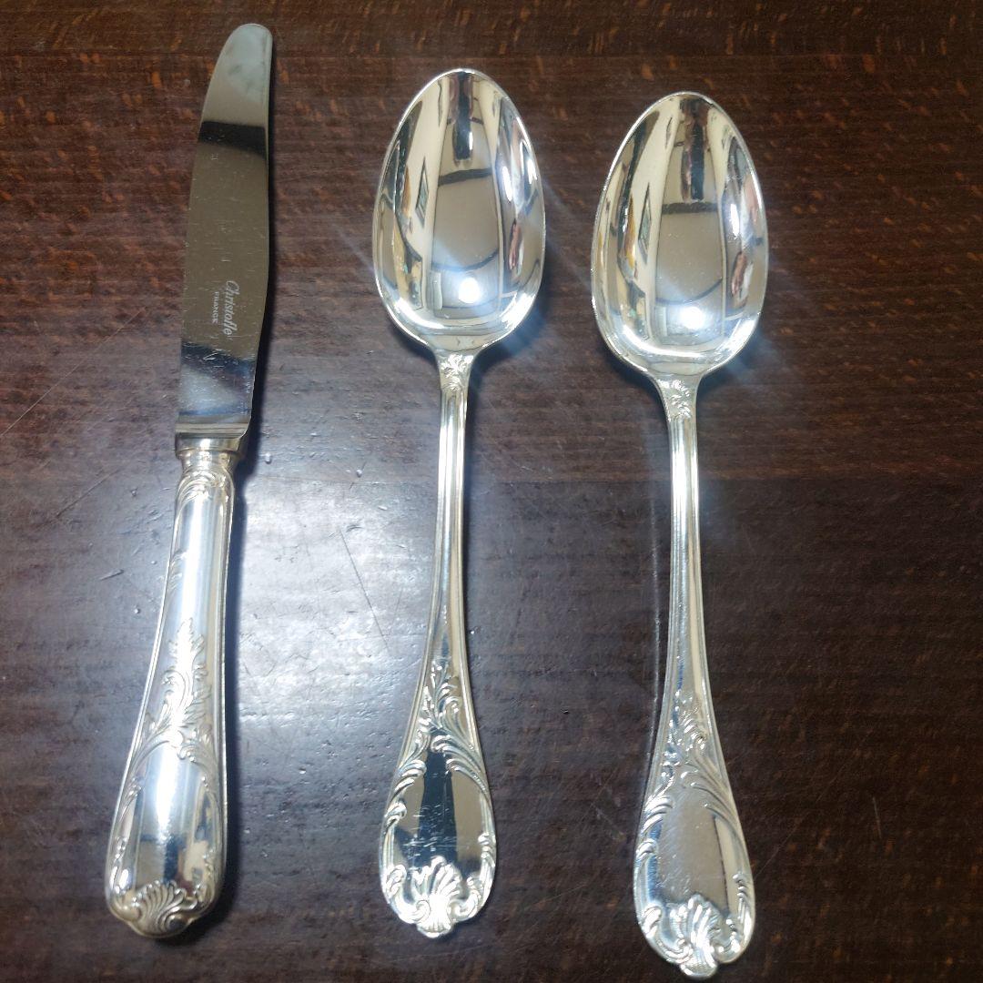 アンティークChristofle カトラリーセット 3点