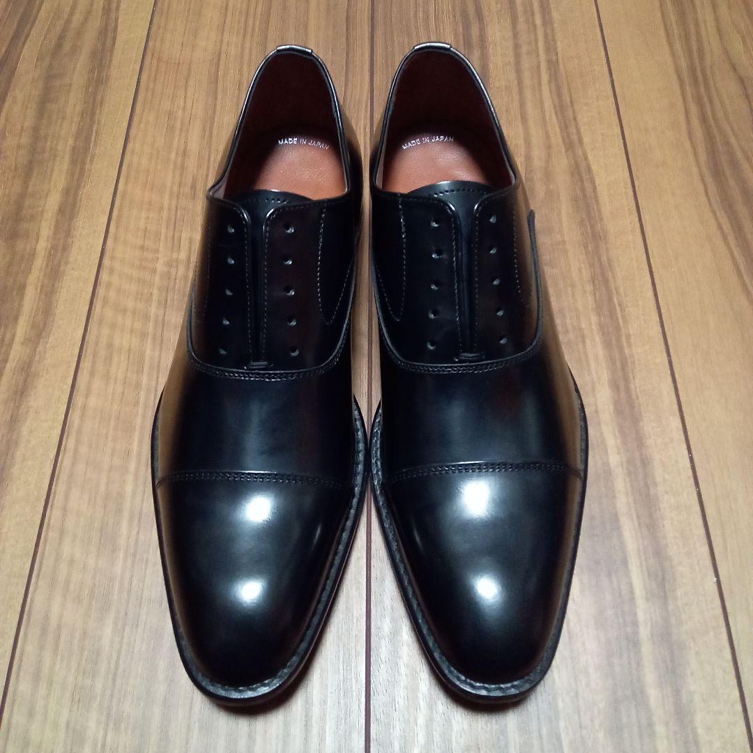 KENFORD 黒 レザー プレーンシューズ