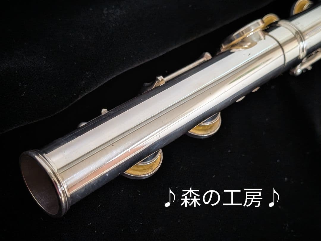 フルート専門店‼️部活応援‼️銀メッキ　ヤマハフルート YFL211S Eメカ