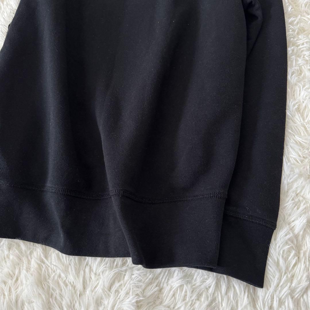 ポロラルフローレン ポロベア スウェット 裏起毛 星条旗 黒 美品