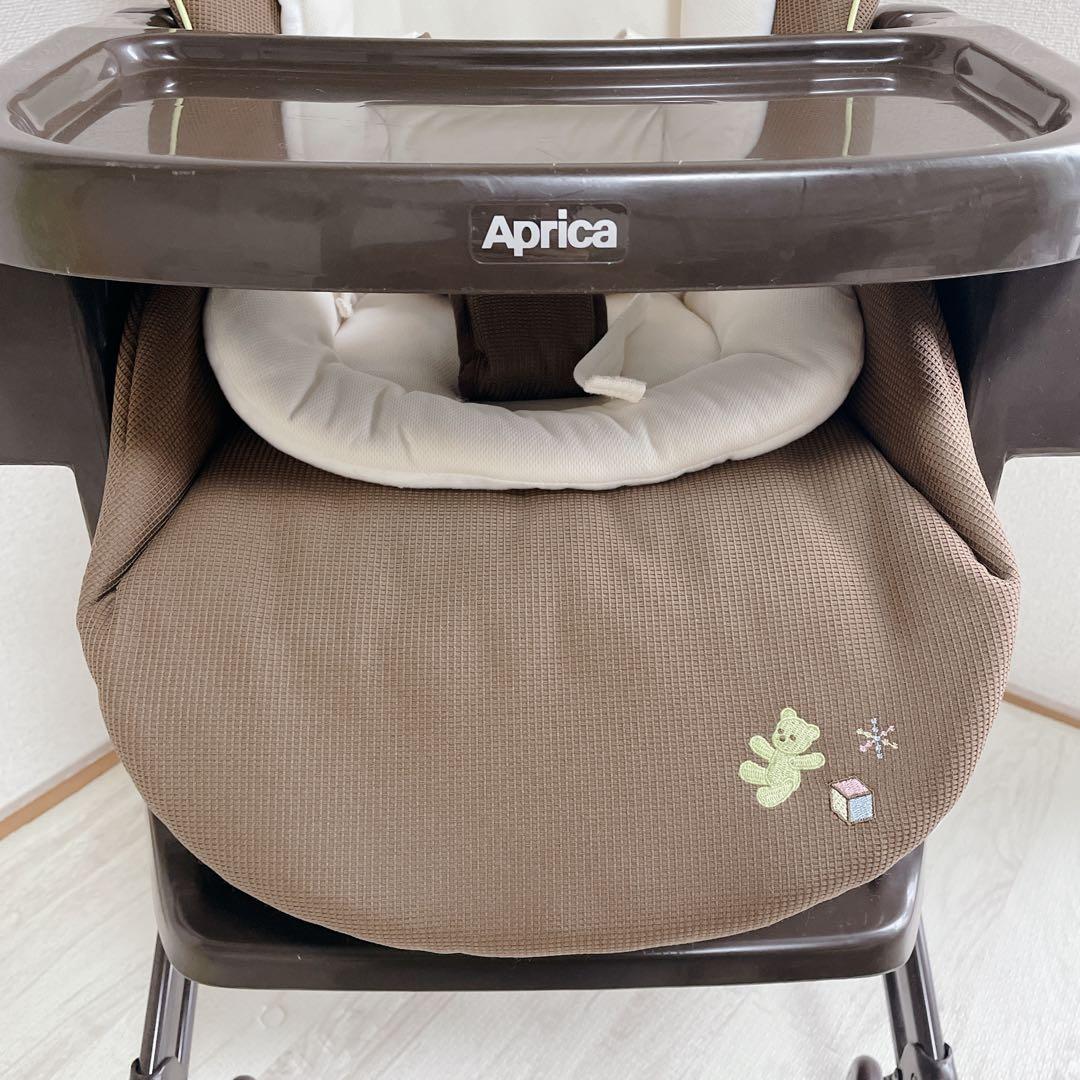 美品 Aprica ユラリズム クッション EW くまさんといっしょ 78738