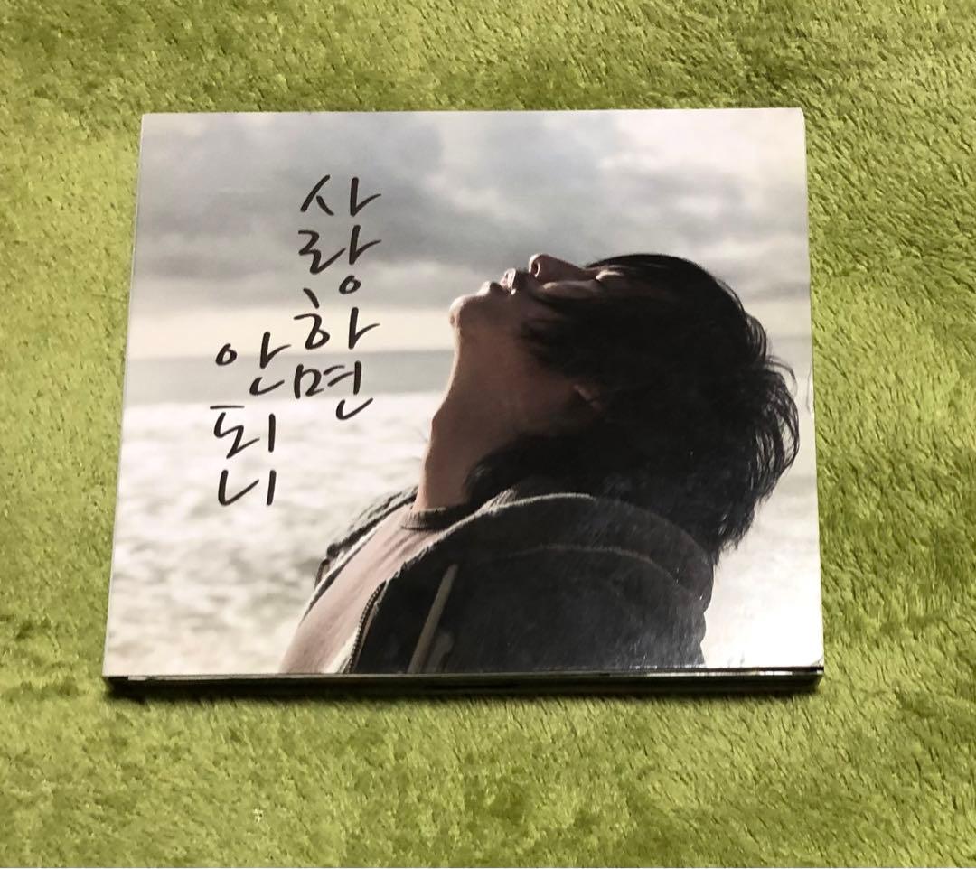 希少『愛してはいけないの』韓国盤CD＋DVD キム・ナムギル　直筆サイン